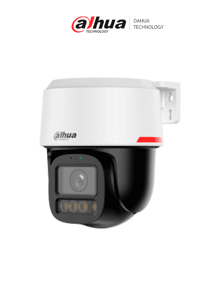 Imagen de DAHUA DH-IPC-PT2849C1-S-PV-PRO- Cámara IP PT  de 8MP ofrece visión WizColor/ SMD3.0/ Lente 3.6 mm/ Protección perimetral/ audio bidireccional/detección de humanos/Protección Perimetral/ Auto Tracking Lite/ranura MicroSD/ IP66/ PoE/