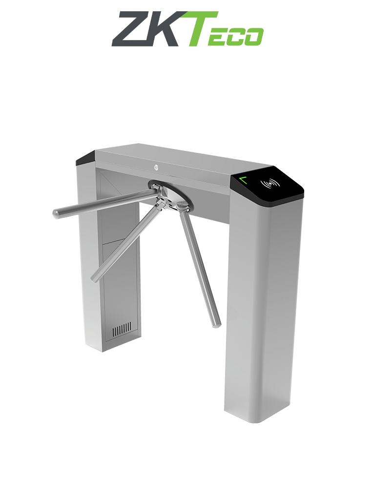 Imagen de ZKTECO TS2000PLUS - Torniquete Tipo Puente Bidireccional/ Diseño Delgado/ Acero SUS304/ Carril 50 cm/ 25 a 48 Accesos x Min/ 110V/ Exterior Protegido/ Indicador Led/ Desbloqueo sin Energía/ No cuenta con Lectores Panel