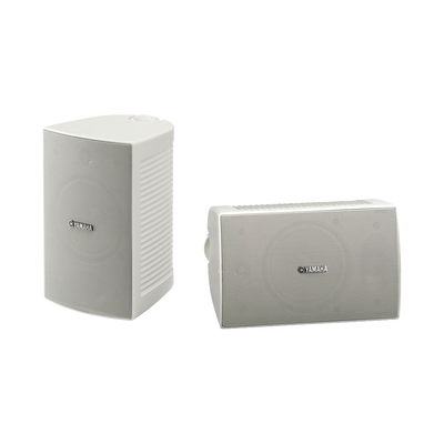 Altavoz de Montaje en Pared, 2 vias, Woofer 4 in, Tweeter 1 in, IPX3, 8 ohms, 70/100V, Color Blanco, Par