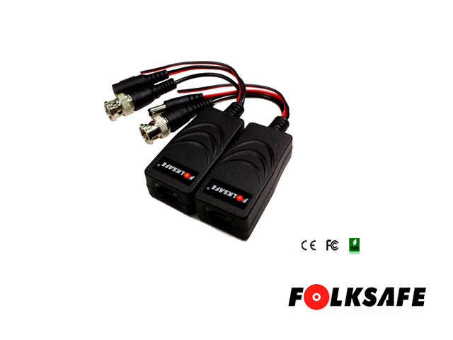 TRANSCEPTOR HD FOLKSAFE, TRANSMISOR / RECEPTOR DE VIDEO, DATOS(PTZ) Y VOLTAJE(12V / 24V, DC