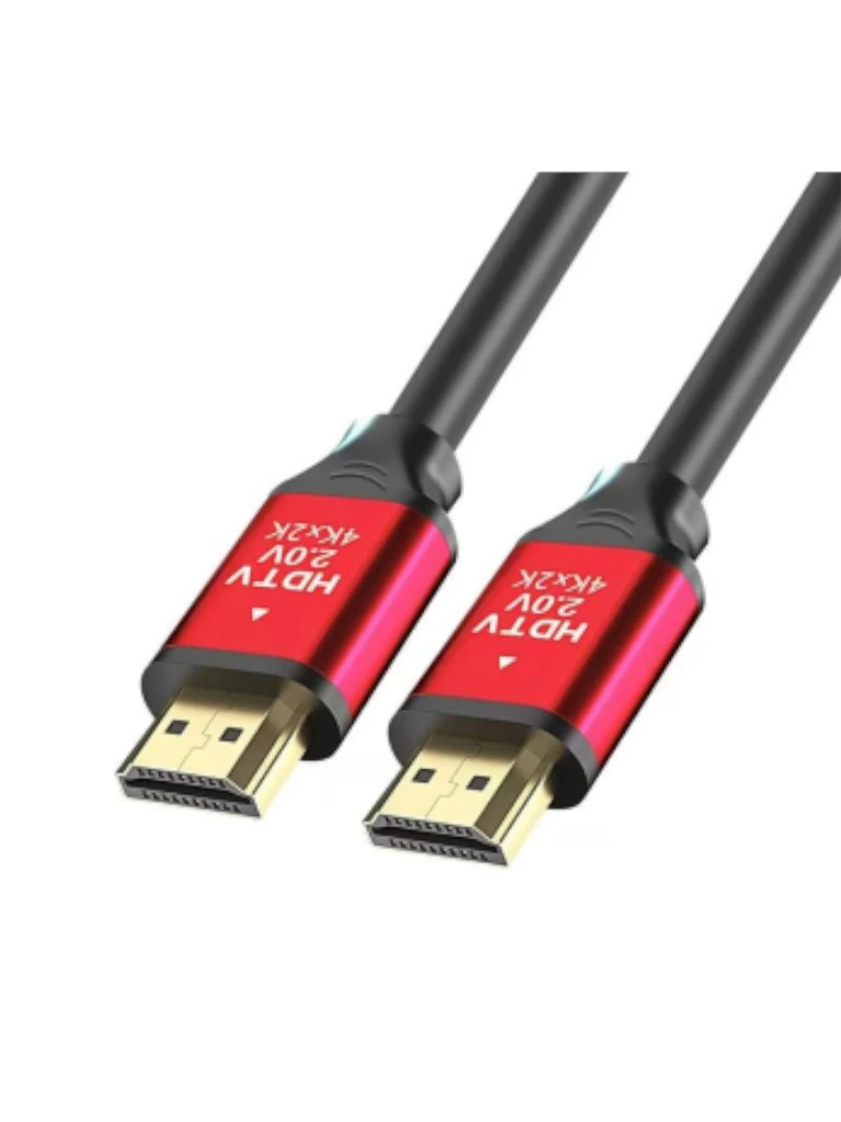 Imagen de SAXXON HDMI-10 - Cable HDMI de 1 metro de alta velocidad / Versión 2.0 / Resolución 4K / Canal de retorno de audio (ARC) / Video 3D / Blindado para reducir interferencias / Chapado en oro / Alta resistencia y durabilidad.