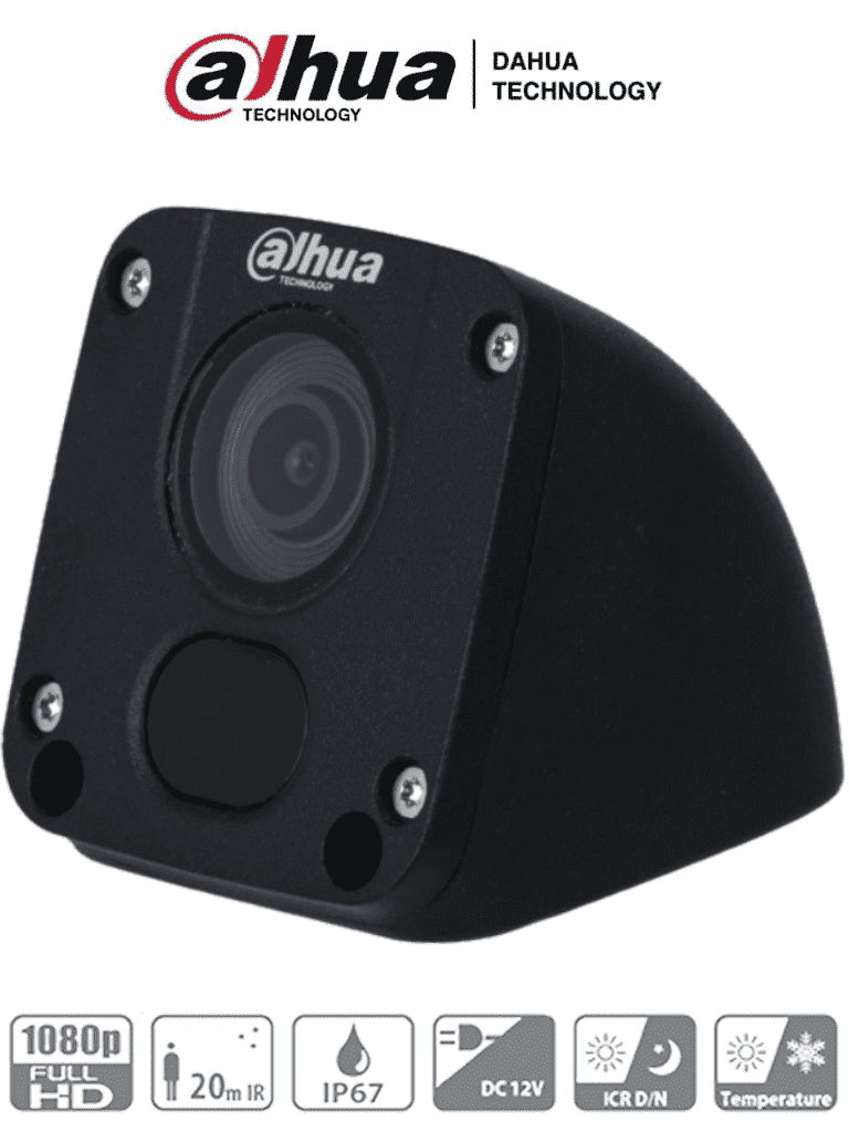 Imagen de DAHUA HAC-HMW3200D-V - Camara Movil Tipo Cubo de 2 Megapíxeles/ Para DVR Móvil/ Lente de 2.8mm/ 106 Grados de Apertura/ IR de 20 Metros/ A Prueba de Choques/ IP67/ Metálica/ Uso en Posicion Vertical