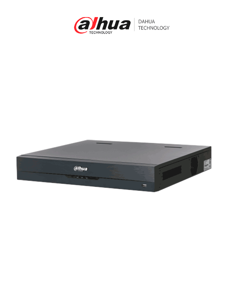 Imagen de DAHUA DHI-NVR5416-16HP-EI2  -NVR de 16 canales IP4K con tecnología Acupick y WizSense,16 puertos PoE, 8ePoE, y 4 bahías para discos duros. Incluye canales con reconocimiento facial, SMD Plus,soporte para cámaras con IA y protección perimetral
