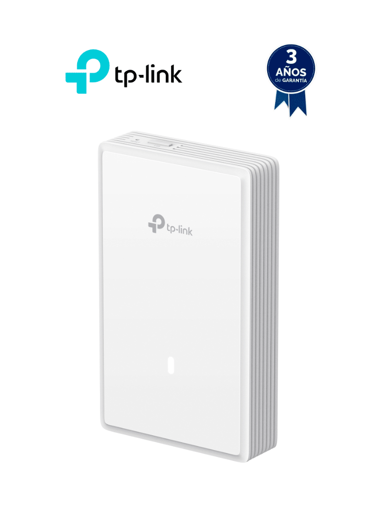 Imagen de TP-LINK EAP725-Wall- Punto de acceso Wi-Fi 7 para montaje en techo BE5000, doble banda (4324 Mbps en 5 GHz + 688 Mbps en 2,4 GHz) , 1 puerto 2,5 GbE, Funciones avanzadas, Gestión centralizada, Mesh y Seamless Roaming