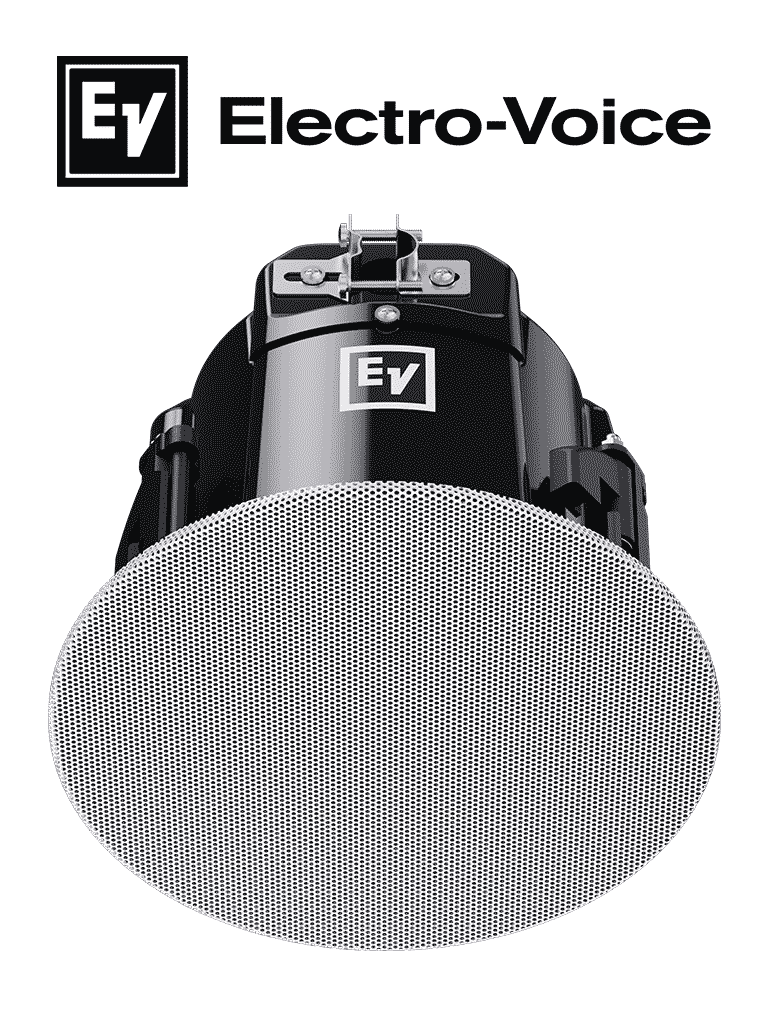 Imagen de ElectroVoice M_EVIDC4.2G2 - Altavoz de Techo 4" / 70V o 100V / Blanco / EVID-C-G2 / Venta en Pares