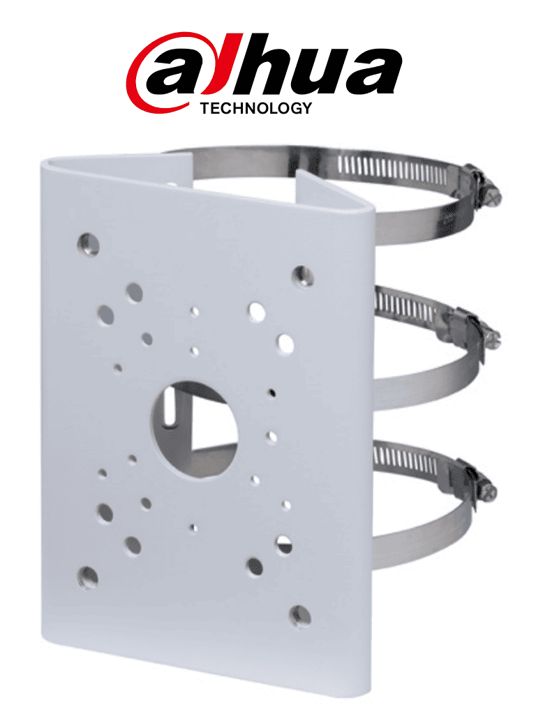 Imagen de DAHUA DH-PFA150-V3 - Montaje para poste compatible con camaras PTZ series SD65XX / SD69 / SD63 / SD64 / SD6A / SD6C