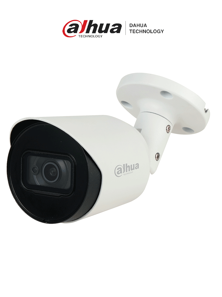 Imagen de DAHUA HAC-HFW1801T - Camara Bullet 4k Metalica/ 8 Megapixeles/ Lente de 2.8 mm/ 106 Grados de Apertura/ IR de 30 Metros/ WDR Real/ Metalica/ Soporta: CVI/TVI/AHD/CVBS/