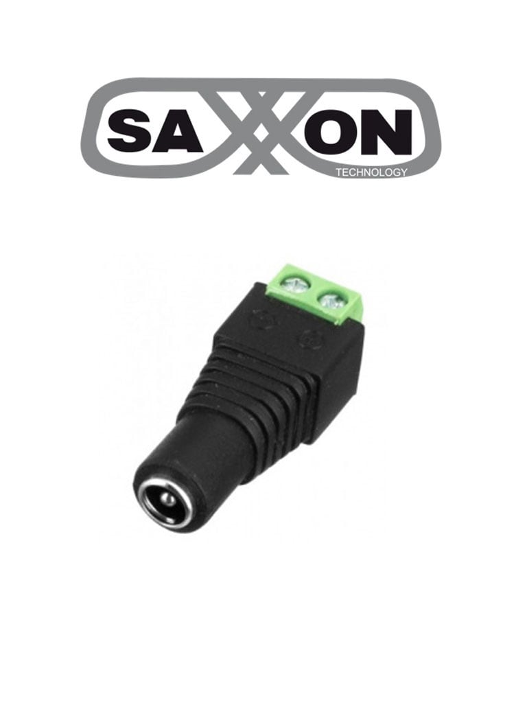 Imagen de SAXXON PSUBR13B - Bolsa de 10 conectores hembra / Para fuente de poder / Bloque para atornillar positivo y negativo