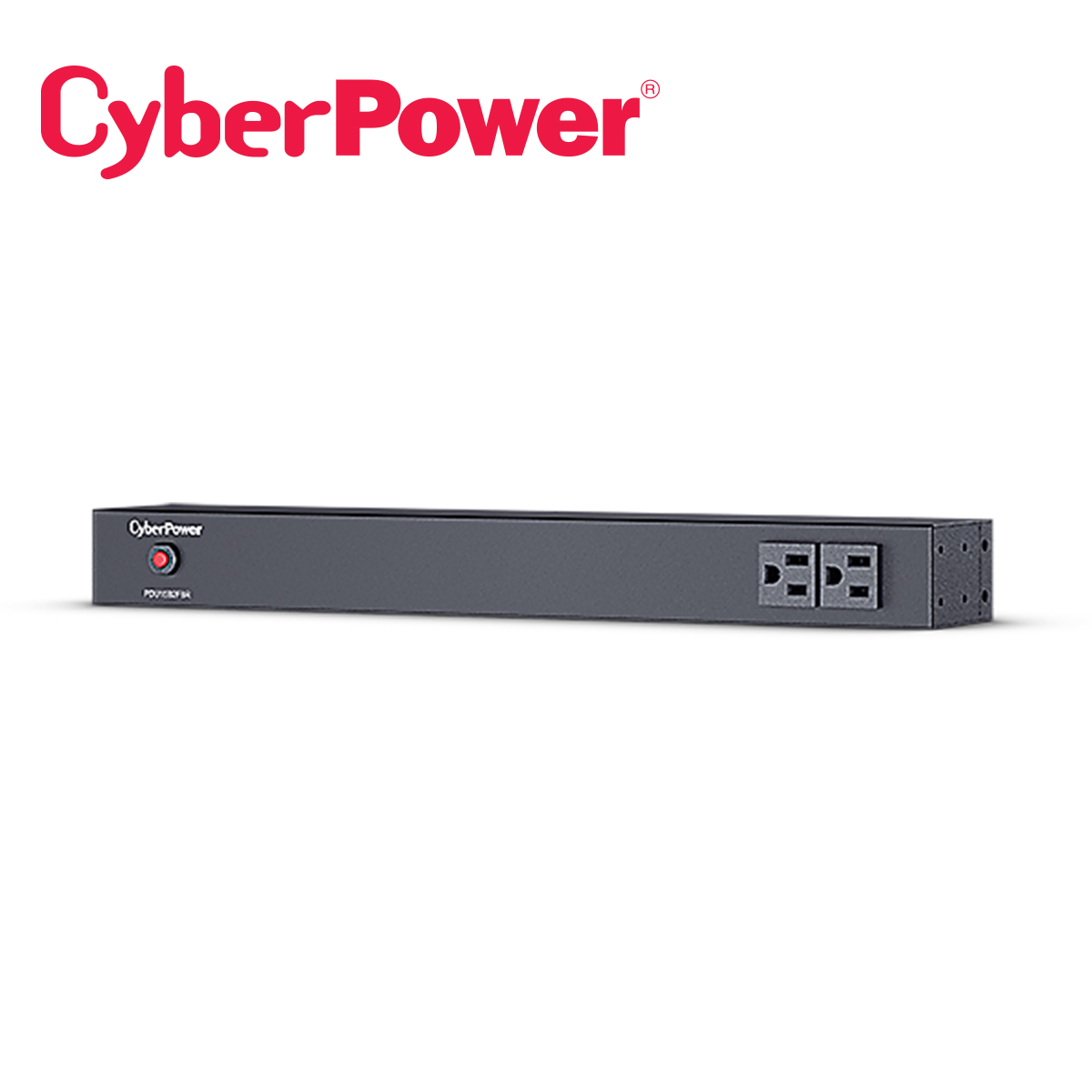 PDU CYBERPOWER PDU15B2F8R BASICO PARA DISTRIBUCION DE ENERGIA 10 CONTACTOS NEMA 5-15R 1UR 15 AMP 120 VCA