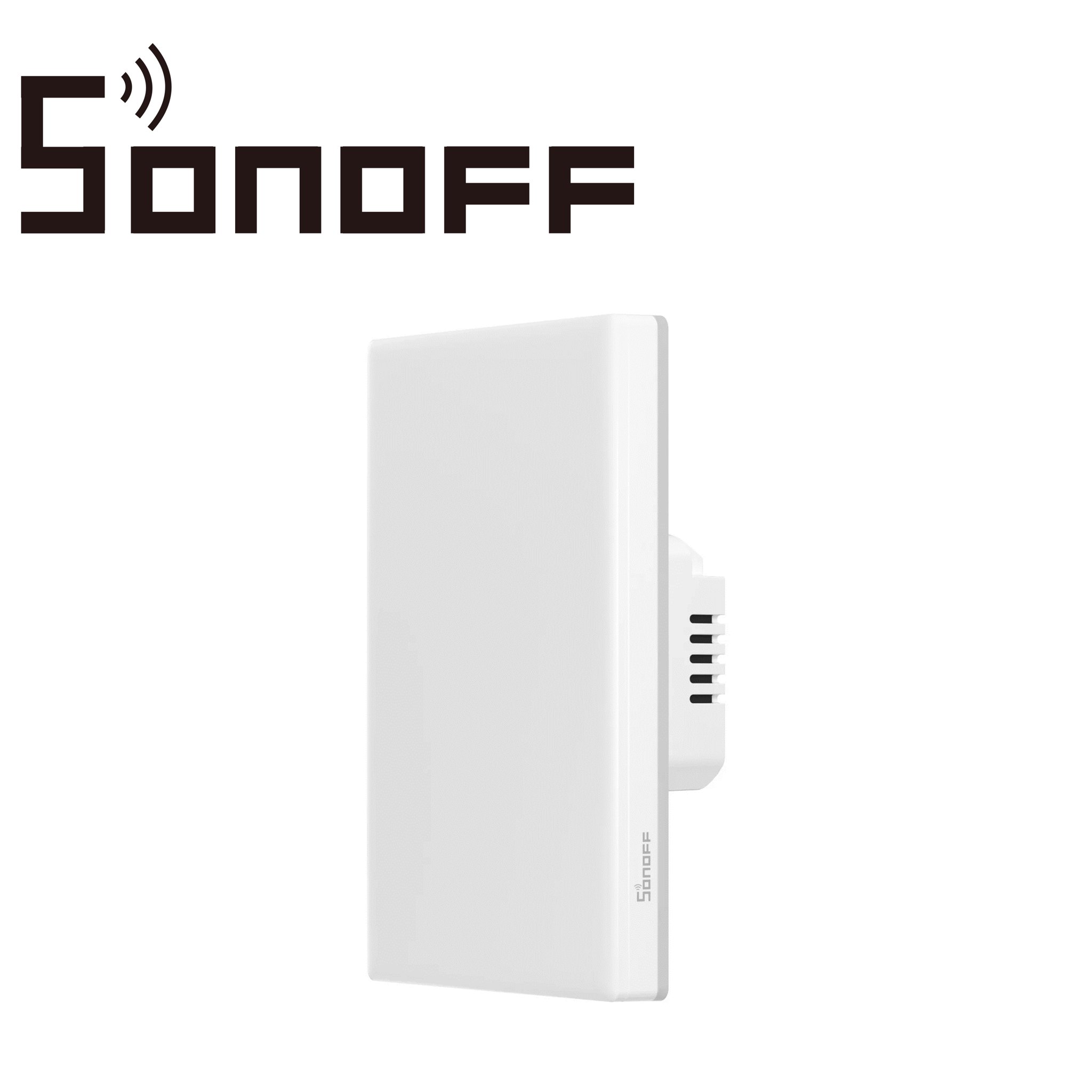 APAGADOR DE PARED TOUCH TX ULTIMATE SONOFF T5-1C-120 / 1CH ON/OFF INALAMBRICO / WIFI 2.4GHZ / COLOR BLANCO / LUZ AMBIENTAL / VIBRA/SUENA/SE ILUMINA AL TOCARLO / COMPATIBLE CON ALEXA/GOOGLE HOME/IFTTT / APP IOS Y ANDROID / HASTA 5AMP POR CANAL