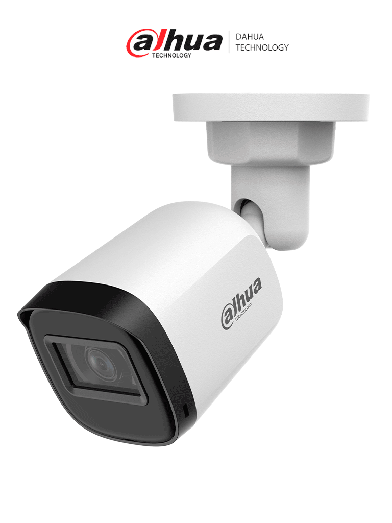 Imagen de DAHUA HAC-B1A51-U-28 - Cámara Bullet de 5 Megapixeles/ Lente 2.8 mm/  106 Grados de Apertura/ IR de 30 Mts/ IP67/ Soporta: CVI/CVBS/AHD/TVI/