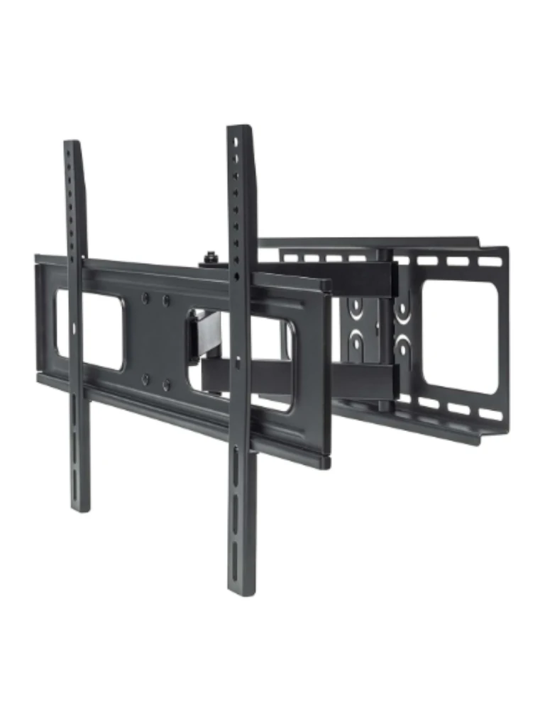 MANHATTAN - 461283 - Soporte de pared universal para TV de pantalla plana de movimiento completo / Un solo brazo soporta un televisor de 37" a 70" de hasta 50 kg (110 libras)