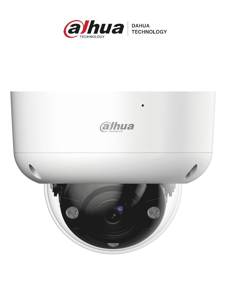 Imagen de DAHUA HAC-HDBW1801RAN-Z-A - Cámara Domo 4k Antivandalica/ 8 Megapixeles/ Lente Motorizado de 2.7 a 13.5 mm/ 60 Mts de IR/ Metalica/ Microfono Integrado/ WDR Real de 120 dB/ IP67/ IK10