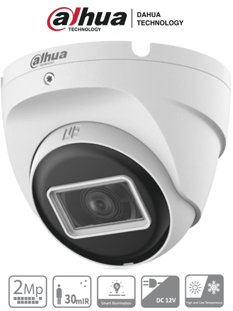 Imagen de DAHUA HAC-T2A21N-U-28 - Camara Domo de 2 Megapixeles/ 1080p/ Lente 2.8 mm/ 100 Grados de Apertura/ IR de 30 Metros/ Metalica/ IP67 /  Soporta: CVI/TVI/AHD/CVBS/