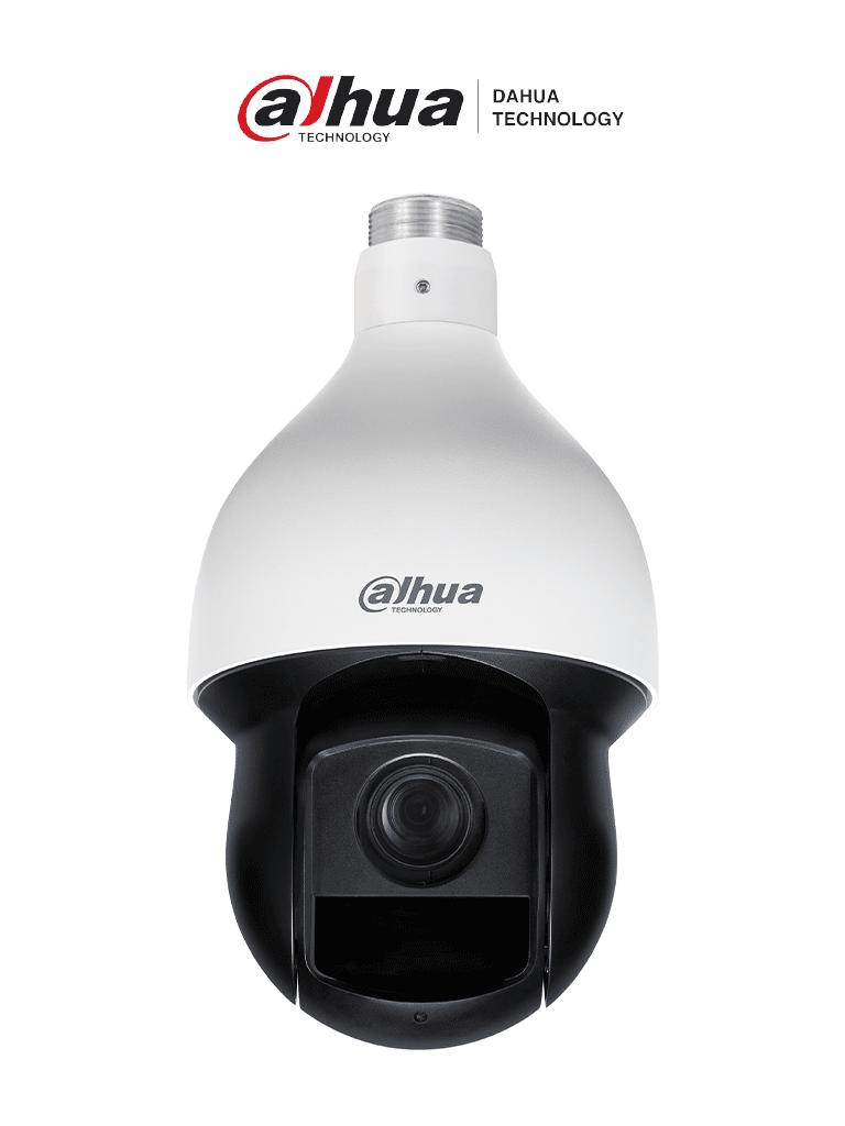 Imagen de DAHUA DH-SD59232DB-HC - Cámara PTZ de 2 MP con zoom óptico de 32x , ideal para vigilancia detallada. Cuenta con IR de 150m, WDR real de 120dB, tecnología Starlight, clasificación IP66, y soporte para audio y alarmas.