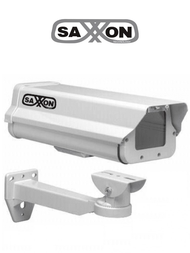 Imagen de SAXXON HO605&BR205 - Gabinete blanco tipo FLIP-OPEN / Medida 14.2 x 11.5 x 37 CM / Incluye soporte / Largo