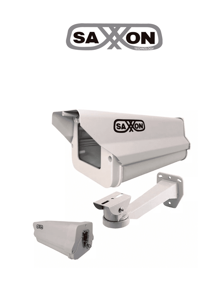 Imagen de SAXXON HO605SHK - Kit de gabinete blanco tipo FLIP OPEN y brazo / Tipo corto / 25 CM De largo / Blanco /