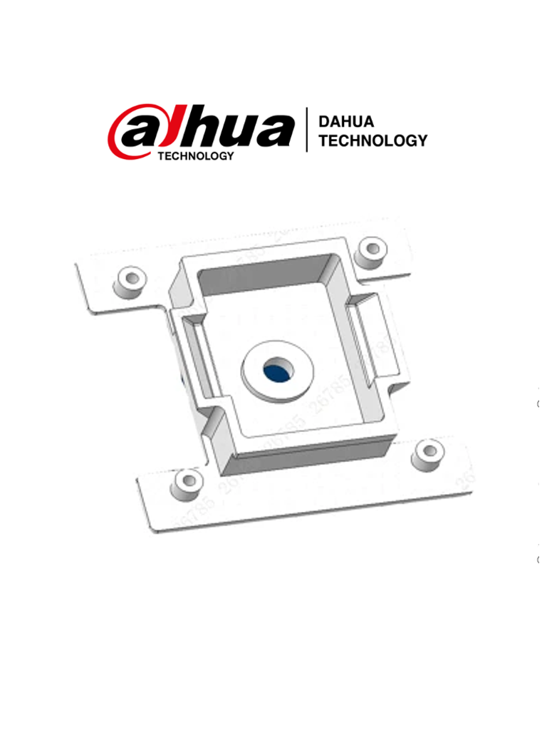 Imagen de DAHUA RQW026-00 - Adaptador para Tripie/ compatible con Camara y Blackbody