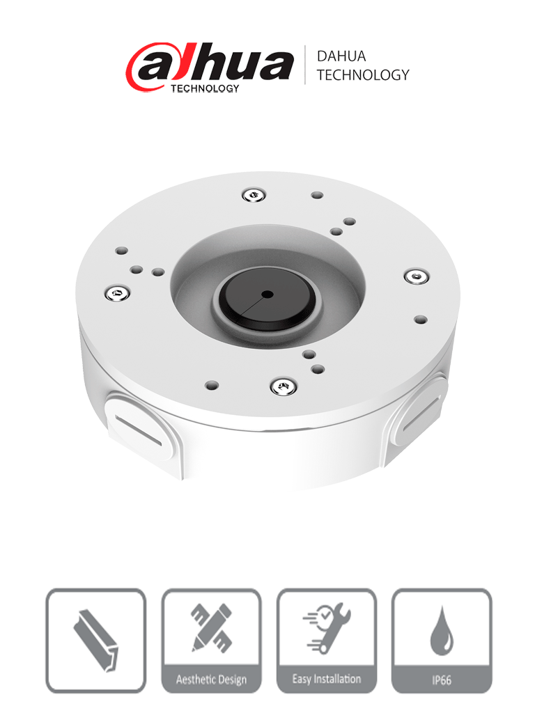 Imagen de DAHUA DH-PFA5300R Caja de conexiones para cámara panorámica IPC-PFW5849-A180-E2-ASTE