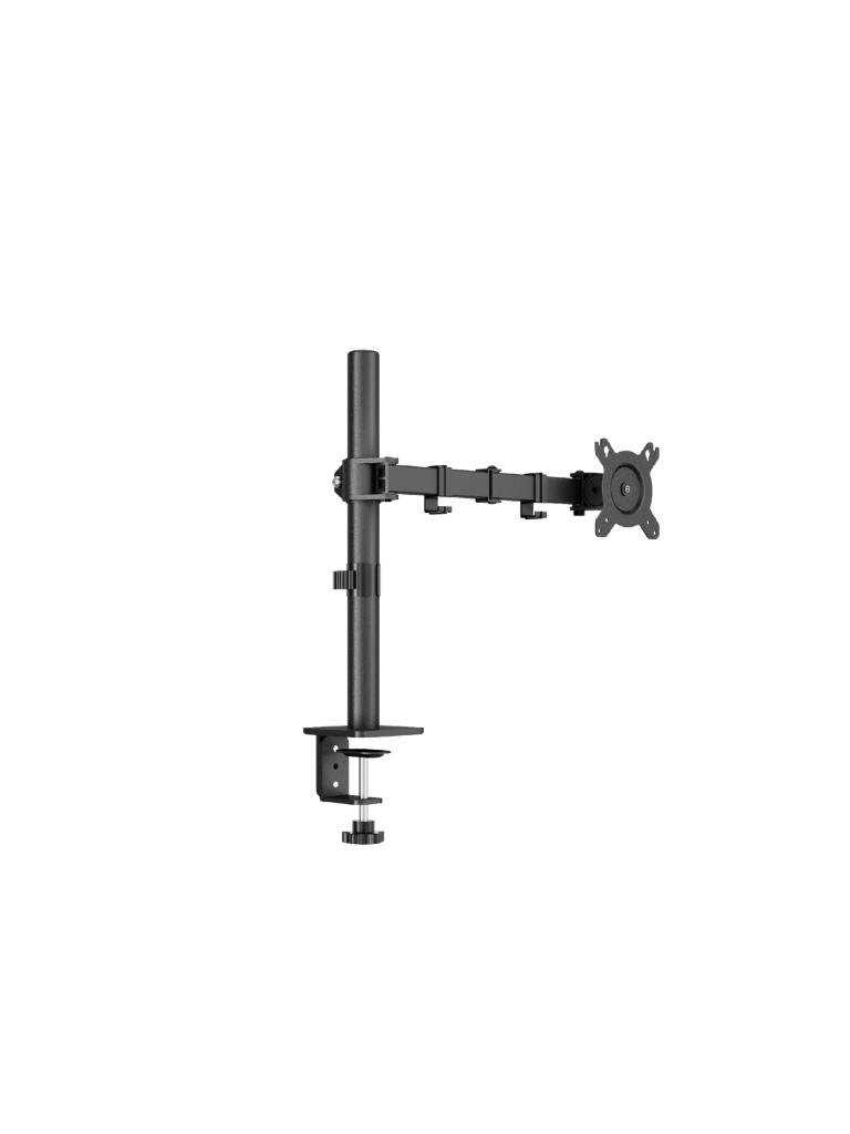 Imagen de TCE LMG12NB - Soporte de Escritorio para 1 Monitor de 13 a 27 " , Carga Máxima 9Kg , VESA 75x75mm / 100x100mm / Ajuste Inclinación y Rotación