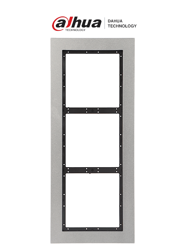 Imagen de DAHUA VTM126 - PANEL FRONTAL PARA 3 MODULOS CON MATERIAL DE ACERO INOXIDABLE. Y PROTECCION IP65/ IK07. COMPATIBLE CON VTO4202F