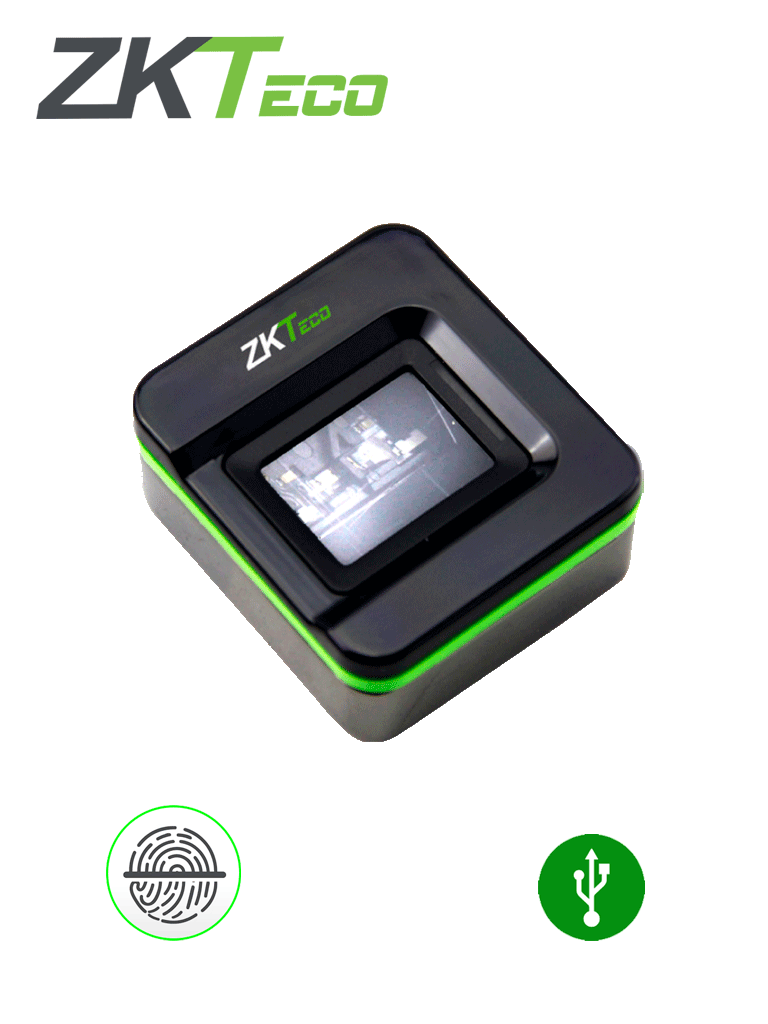 Imagen de ZKTECO SLK20R - Enrolador de Huella Digital por USB / SILK ID / Conexión de Alta Velocidad USB 2.0