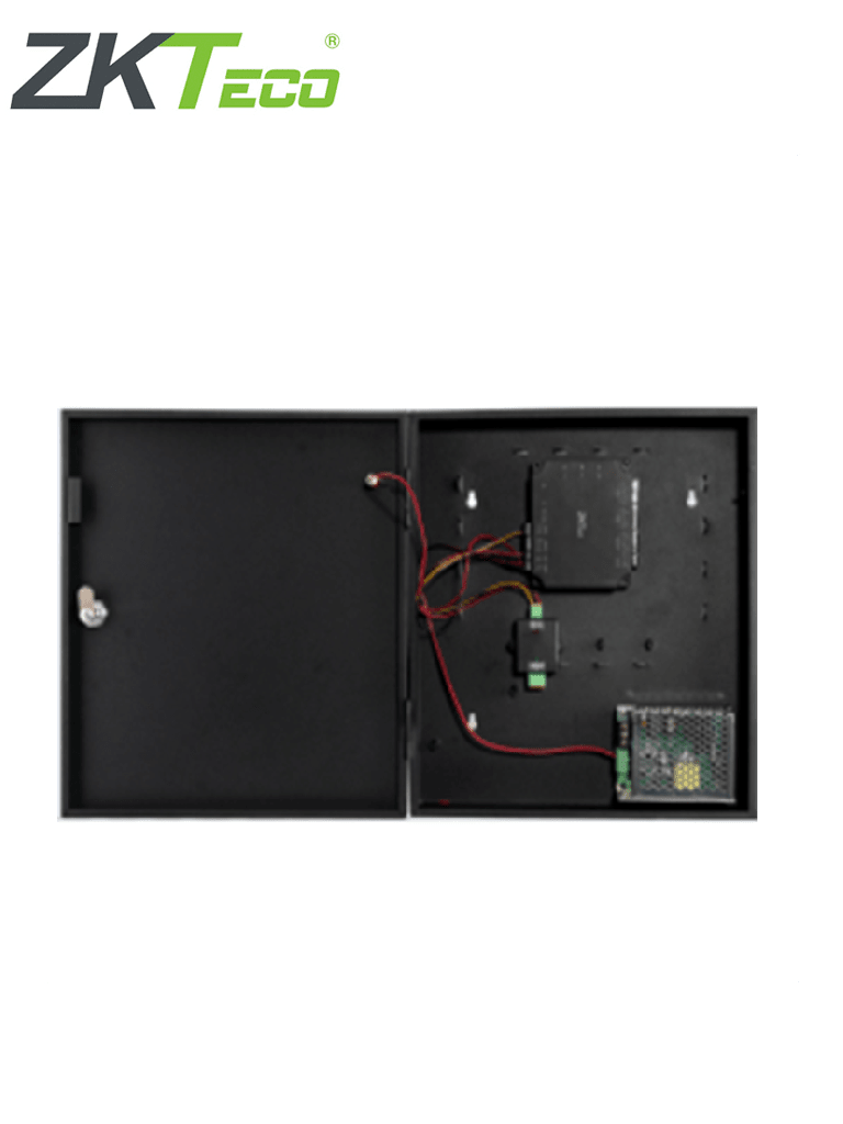 Imagen de ZKTECO C2260B - Panel de Control de Acceso para 2 puertas con Gabinete Metálico / Incrementa el Número de Puertas a Controlar con el Expansor DM10 / No Tiene Comunicación Wiegand