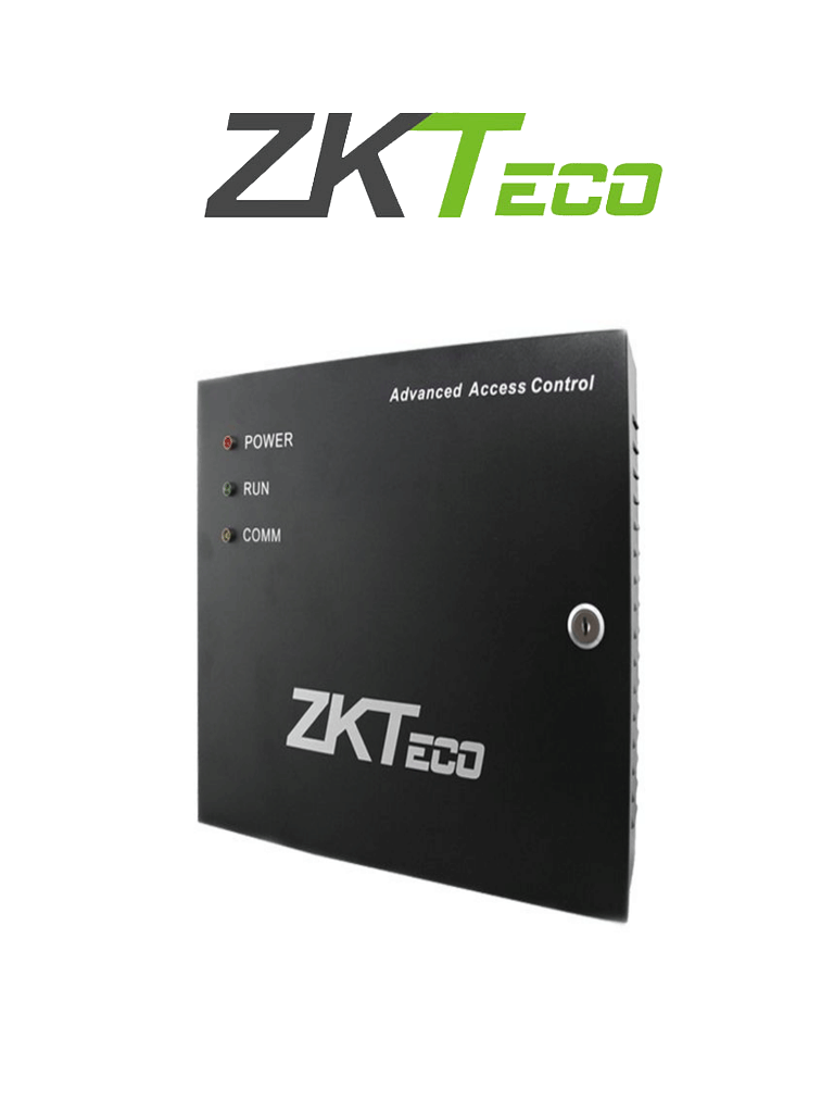 Imagen de ZKTECO GABMET - Gabinete Metálico para Paneles ZKTECO/ Compatible con Paneles de Control de Acceso / Conexión para Batería de Respaldo (no incluye fuente de poder)