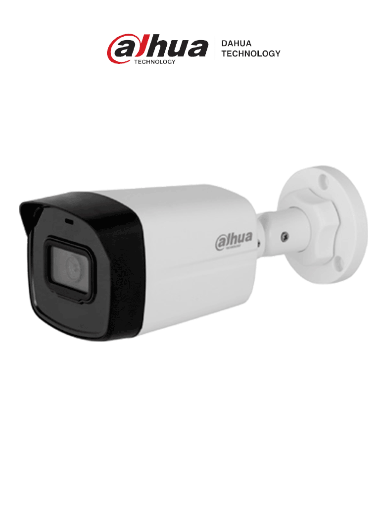 Imagen de DAHUA IPC-B1E20 - Camara IP Bullet de 2 MP, lente 2.8 mm, 99° de visión, IR 30 m, IP67 y PoE. Incluye DWDR, 3D NR, HLC, BLC y compresión H.265+ para videovigilancia eficiente