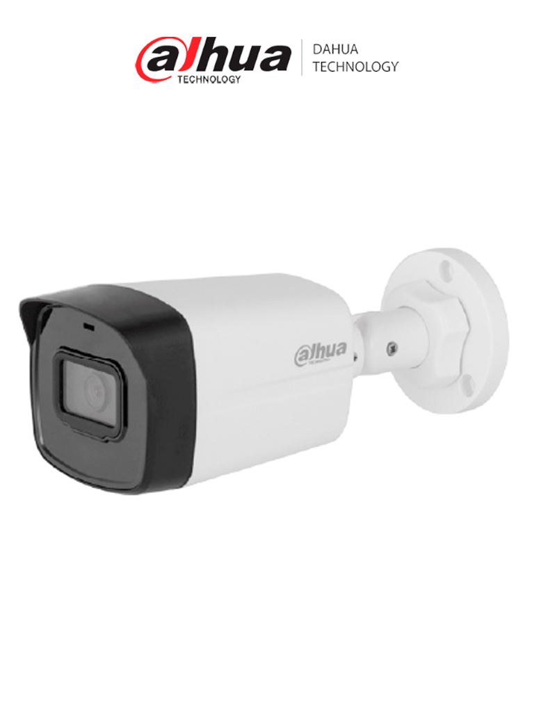 Imagen de DAHUA IPC-B1E40 - Cámara IP Bullet de 4 Megapixeles/ Lente de 2.8mm/ 90 Grados de Apertura/ IR de 30 Metros/ PoE/ 30 FPS/ H.265+/ DWDR/ IP67/