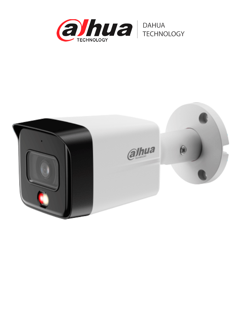 Imagen de DAHUA DH-IPC-HFW1639TC-A-IL  - Cámara IP Bullet de 6 Megapixeles/Iluminador Dual Inteligente/ WizSense/  Lente de 2.8mm/  95 Grados de Apertura/ IR de 30 Metros/ SMD / Micrófono Integrado/ WDR Real de 120 dB/ IP67/ PoE/