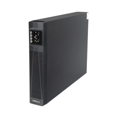 UPS de 3000VA/2700W / Topología On-Line Doble Conversión con Baterías Internas / Entrada y Salida de 120 Vca  / Pantalla LCD Configurable / Formato Rack o Torre / 8 Salidas