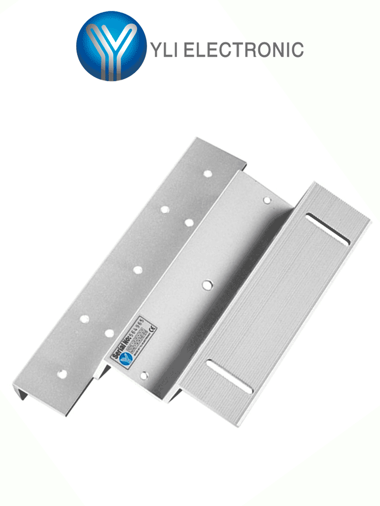 Imagen de YLI MBK280NZL - Soporte de fijación ZL de aluminio para puerta con apertura interior / Compatible con cerradura magnética y YM280NLED