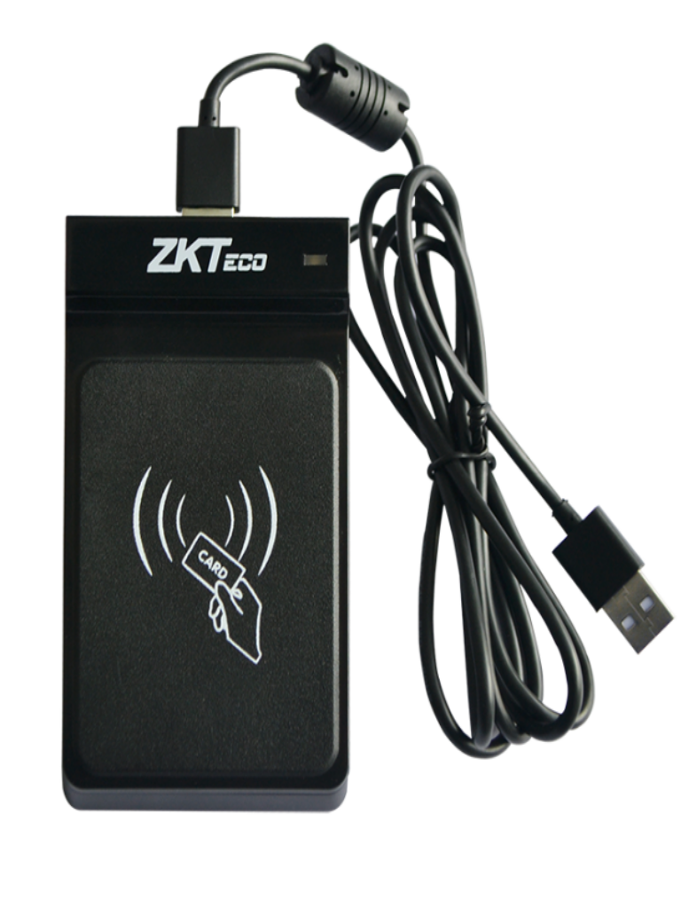 Imagen de ZKTECO CR20ID - Lector Enrolador de Tarjetas ID/ Puerto  USB/ Compatible con IDCARD ZKTECO