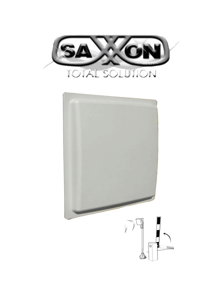 Imagen de SAXXON SAXR2657 - Lectora de Tarjetas UHF para Control de Acceso Vehicular / 902 A 928 Mhz / Lectura de Largo Alcance de 1 a 10 metros / Encriptable / Compatible con Enrolador FC06