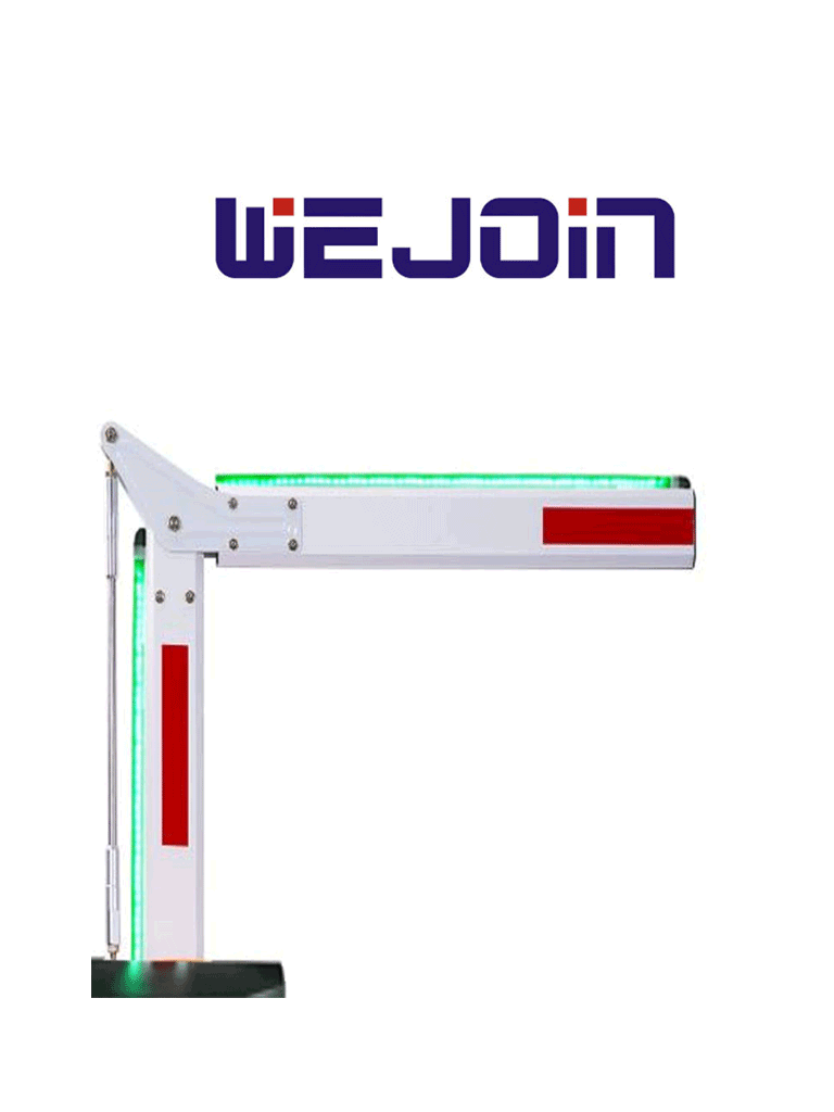 Imagen de WEJOIN WJ90LBM3L - Brazo articulado  LED / 3 Metros / 90 Grados / Compatible con barrera  LED izquierda / Derecha