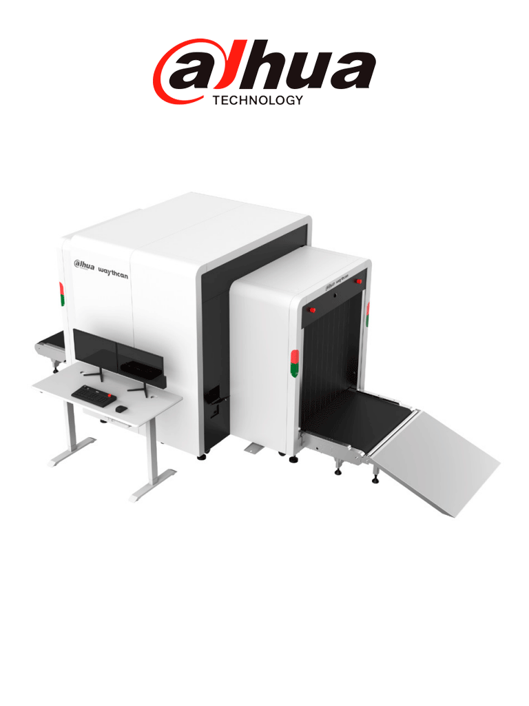 Imagen de Dahua DHI-ISC-M100100D Maquina de Rayos X/ 2 Cámaras Incorporadas Entrada- Salida/ Escaneo doble/ Linux/ Análisis Inteligente/ Reconocimiento de Artículos/ Niveles de Peligro/Vinculación de eventos/ Carga 250 kg/  110 a 130 V/  Intel 4 núcleos/ RAM 8GB