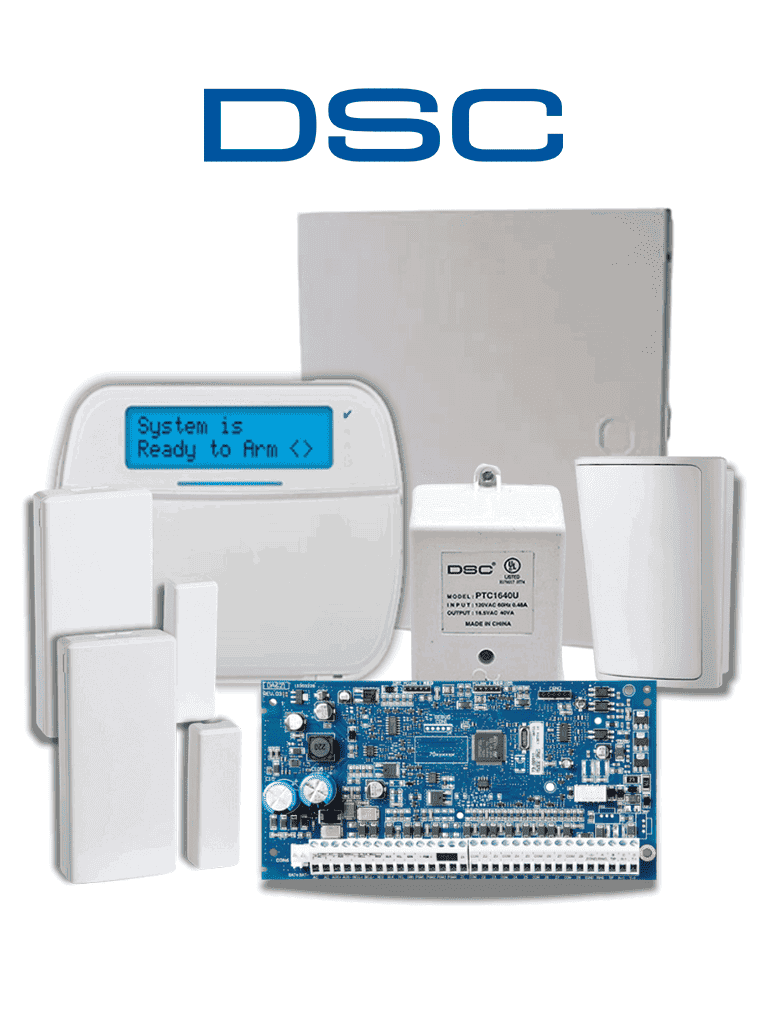 Imagen de DSC NEO-RF-LCD-SB - Paquete NEO con 32 Zonas/ Panel HS2032/ Teclado Alfanumérico HS2LCDRF9 N / Gabinete GMX003 / 2 Contactos Inalámbricos PG9303 / 1 Detector de Movimiento PG9914 / Transformador/Sin Batería/