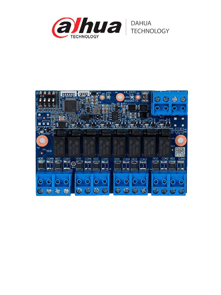 Imagen de DAHUA ARM708-RS - Modulo de Expansion de 8 Canales/ RS485/ Compatible con Panel ARC3008C