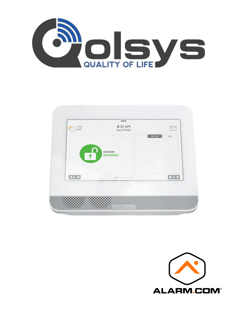 Imagen de QOLSYS IQ4 HUB - Sistema de Alarma IQPanel4 Autocontenido