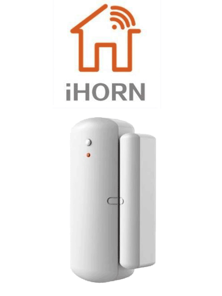 Imagen de IHORN HO09AF - Sensor de puerta inalambrico / 433 Mhz / Compatible con panel ND1 y N8003