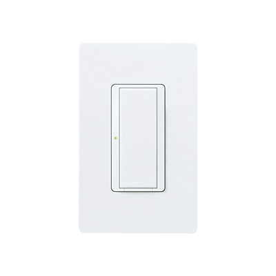 Switch interruptor on/off, 8A iluminacion, 1/10HP fan @120V,  120-277 V, no requiere cable neutro.