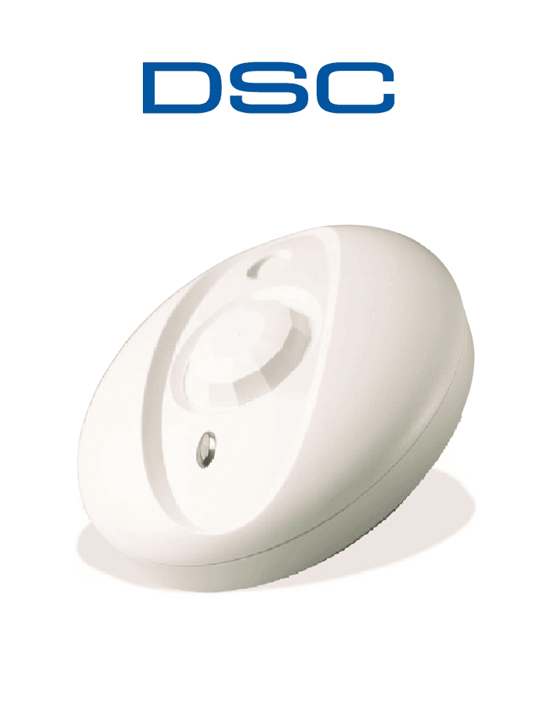 Imagen de DSC BV501GB - Detector de movimiento PIR 360° con detector de ruptura de vidrio cableado con tamper para montaje en techo