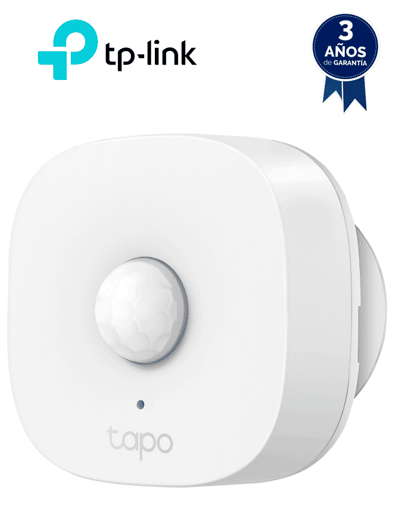 Imagen de TP-LINK - Tapo T100 - Sensor de movimiento inteligente , Ángulo de detección de 120º. Detecta el movimiento a una distancia de hasta 7 metros, Necesita HUB TAPO TPL1170001