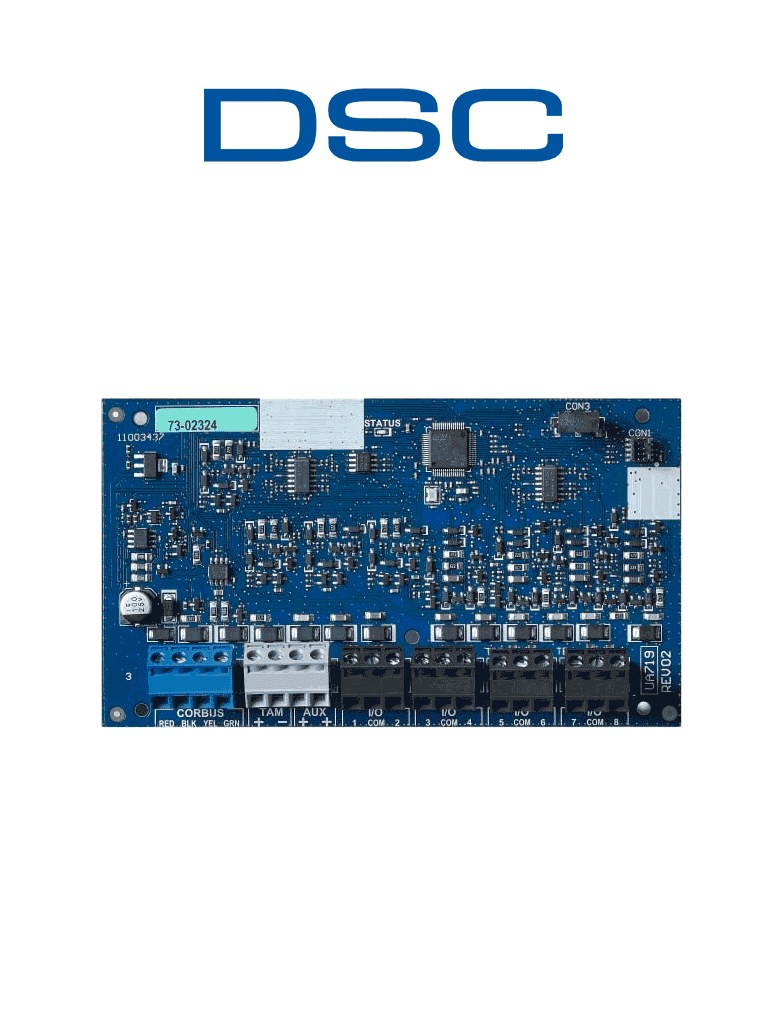 Imagen de DSC-HSM3408- Módulo Expansor de 8 Zonas Cableadas compatible con Power Series PRO