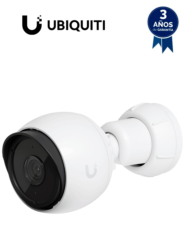 Imagen de UBIQUITI UVC-G4-BULLET - Cámara IP bullet para exterior, 4 MP, Lente fijo, Iluminadores IR 9 mts, Micrófono integrado, Deteccion de eventos IA