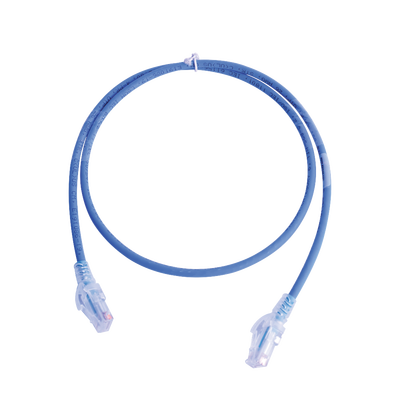 Patch Cord MC5 Modular Cat5e UTP, CM/LS0H, 5ft, Color Azul, Versión Bulk (Sin Empaque Individual)