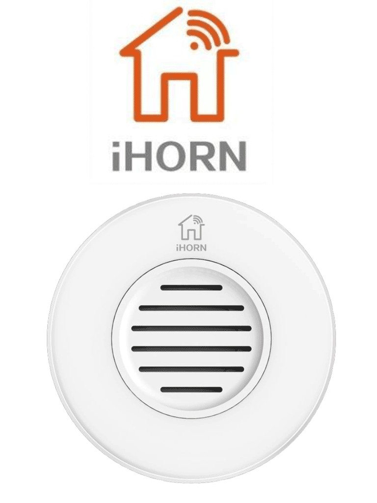 Imagen de IHORN HC109F - Sirena inalambrica 433 Mhz / Interiores / Compatible con panel ND1 y N8003