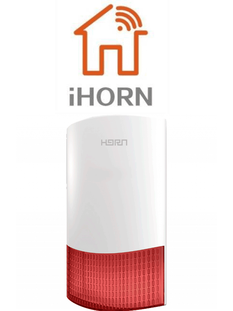 Imagen de IHORN HC105F - Sirena inalambrica exterior / IP 55 / 105 dB / Compatible con panel ND1 y N8003