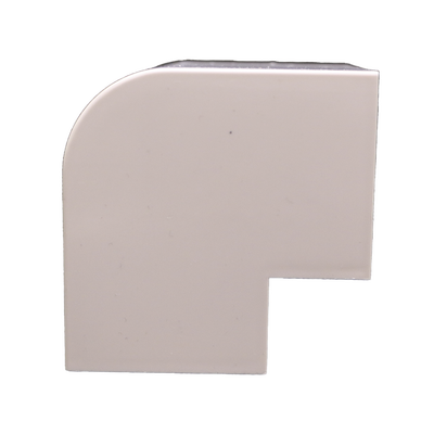 Esquinero Exterior Color Blanco de PVC Auto Axtinguible, Para Canaleta TMK-4577 (5510-02001)